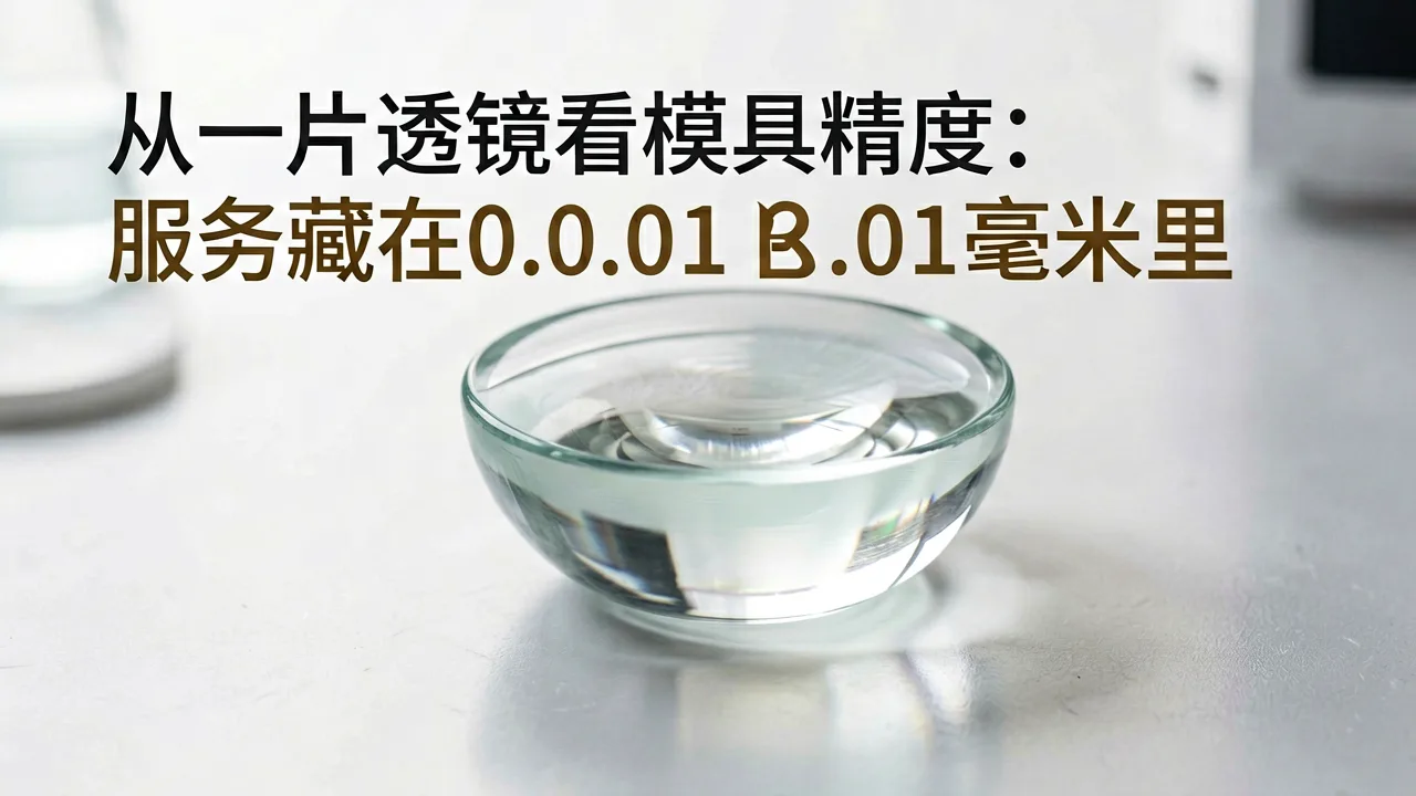 从一片透镜看模具精度：服务藏在0.01毫米里
